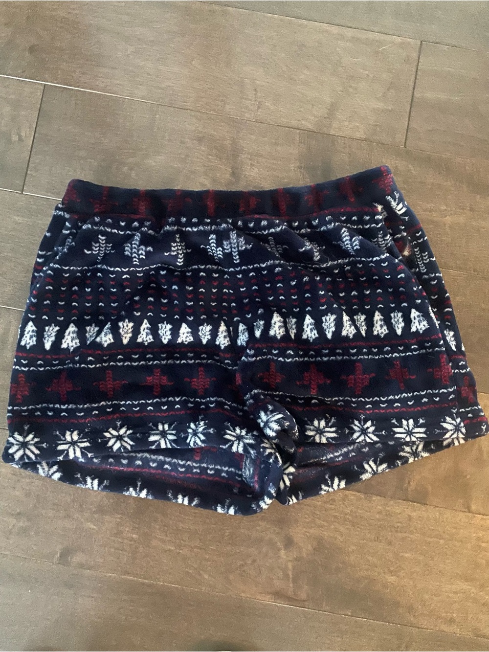 Cozy Christmas Women’s Lounge Shorts - La vie en rose medium